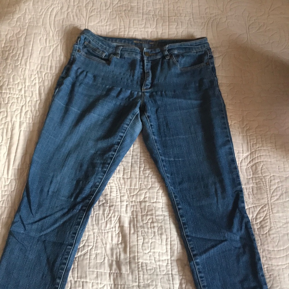 MICHAEL KORS SKINNY JEAN CROPPED PANTS